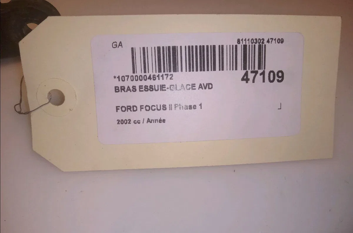 Bras essuie-glace avant droit Ford FOCUS I (DAW, DBW) 1.8 16v (1998-2004) occasion