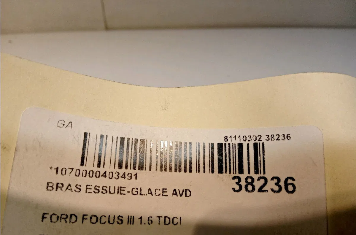 Bras essuie-glace avant droit Ford FOCUS III 1.6 tdci (2010-2017) occasion