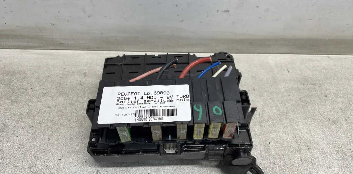 Bsm (boitier servitude moteur) Peugeot 206 (2L_, 2M_) 1.4 hdi eco 70 (2009-2013) 5 portes occasion