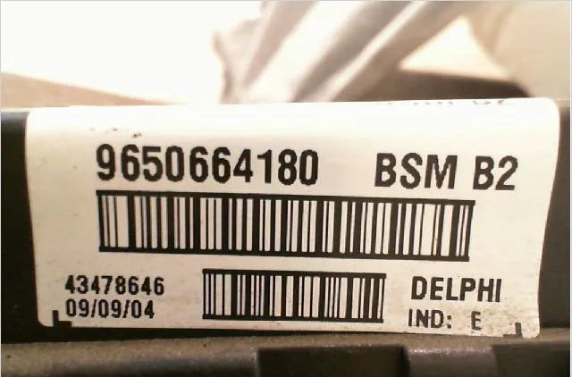 Bsm (boitier servitude moteur) Peugeot 307 Break (3E) 2.0 hdi 90 (2002-2008) occasion