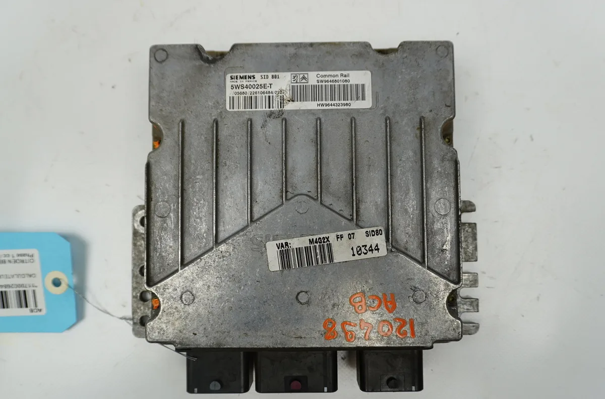 Calculateur moteur Citroen BERLINGO - BERLINGO FIRST Monospace (MF_, GJK_, GFK_) 2.0 hdi 90 (mfrhy) (1999-2005) occasion