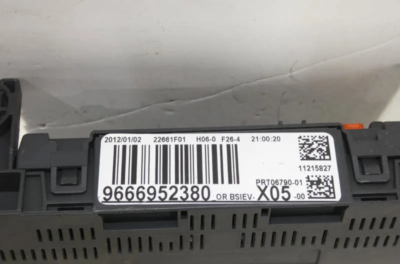 Calculateur moteur CITROEN C3 PICASSO PHASE 1 occasion