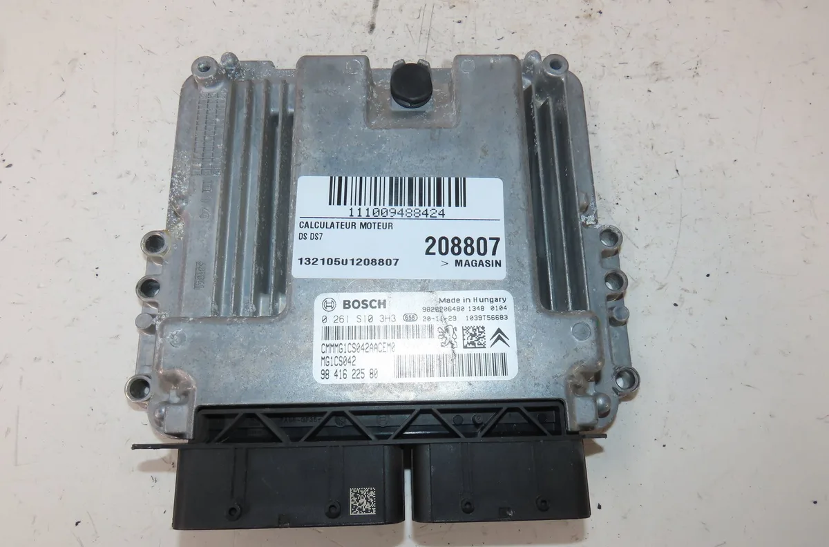 Calculateur moteur Ds DS 7 Crossback (J4_, JR_, JC_) 1.6 puretech 225 (j45gcr, j45ggr) (2017-2021) occasion