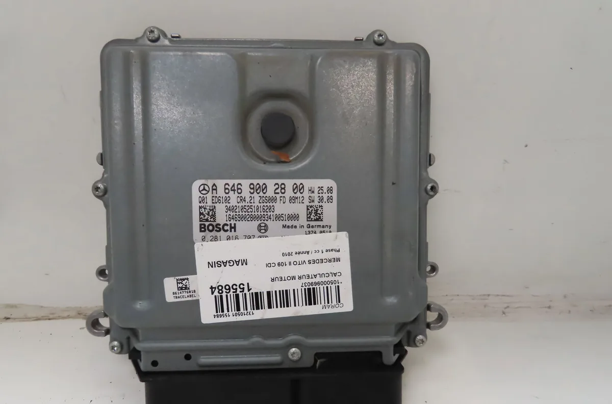 Calculateur moteur Mercedes-benz VITO - MIXTO Camionnette (W639) 109 cdi (639.601, 639.603, 639.605) (2003) occasion