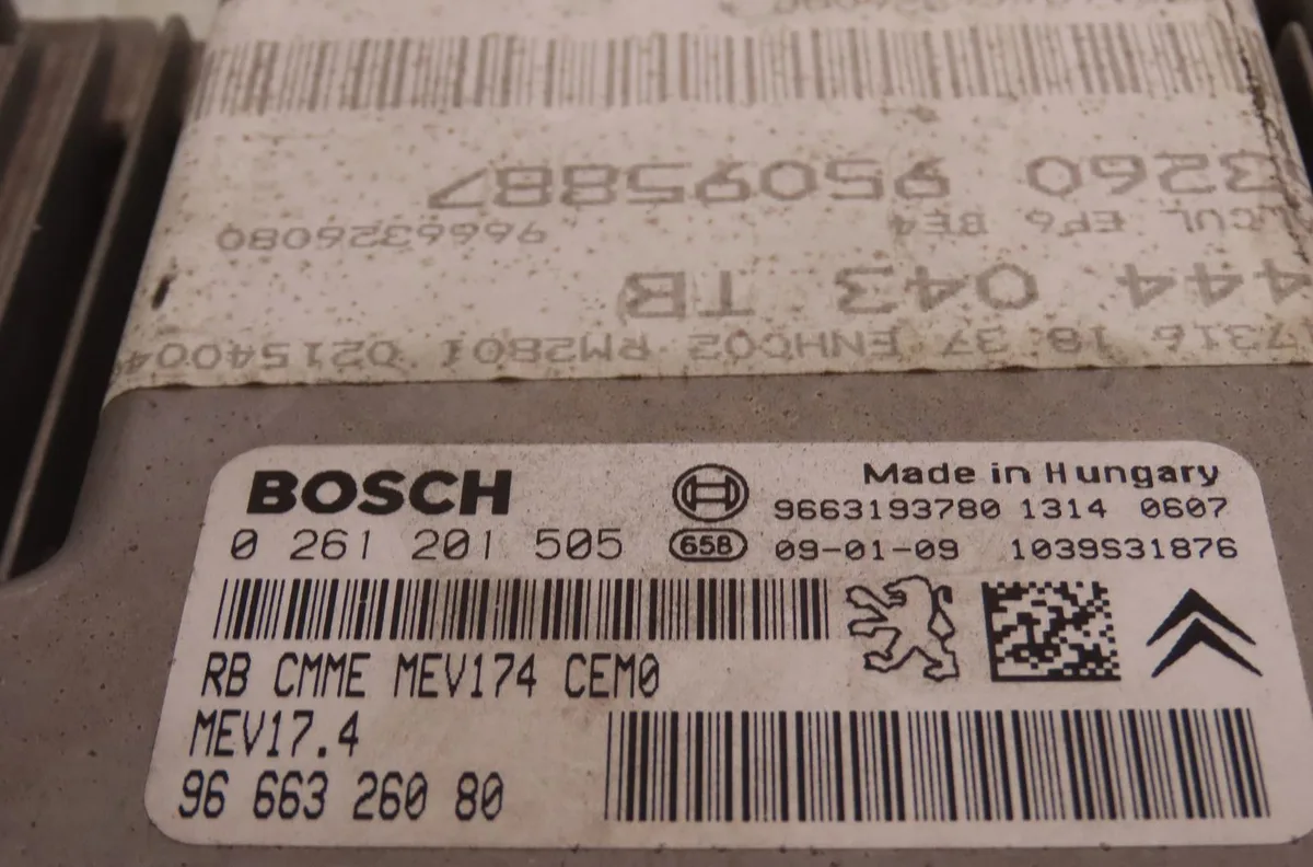 Calculateur moteur Peugeot 3008 Monospace (0U_) 1.6 vti (2009-2016) occasion