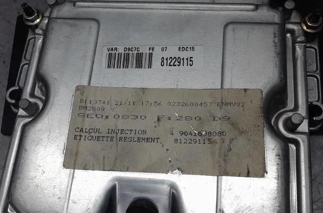 Calculateur moteur Peugeot 406 Break (8E-F) 2.0 hdi 110 (1999-2004) occasion
