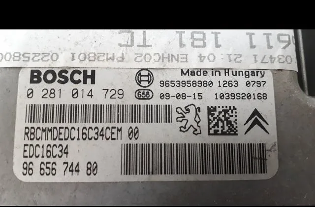Calculateur moteur Peugeot 5008 (0U_, 0E_) 1.6 hdi (2010-2017) occasion