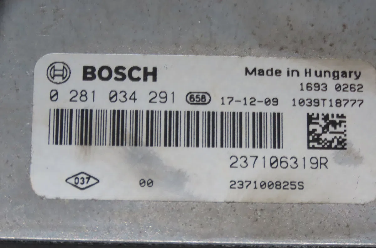 Calculateur moteur Renault CAPTUR I (J5_, H5_) 1.5 dci 90 (2013) 5 portes occasion — photo 2
