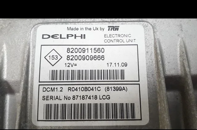 Calculateur moteur RENAULT CLIO 1.5 DCI 2010 occasion