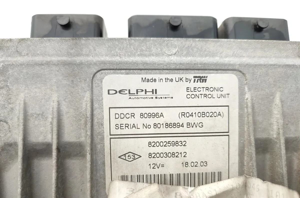 Calculateur moteur RENAULT MEGANE 2 PHASE 1 occasion