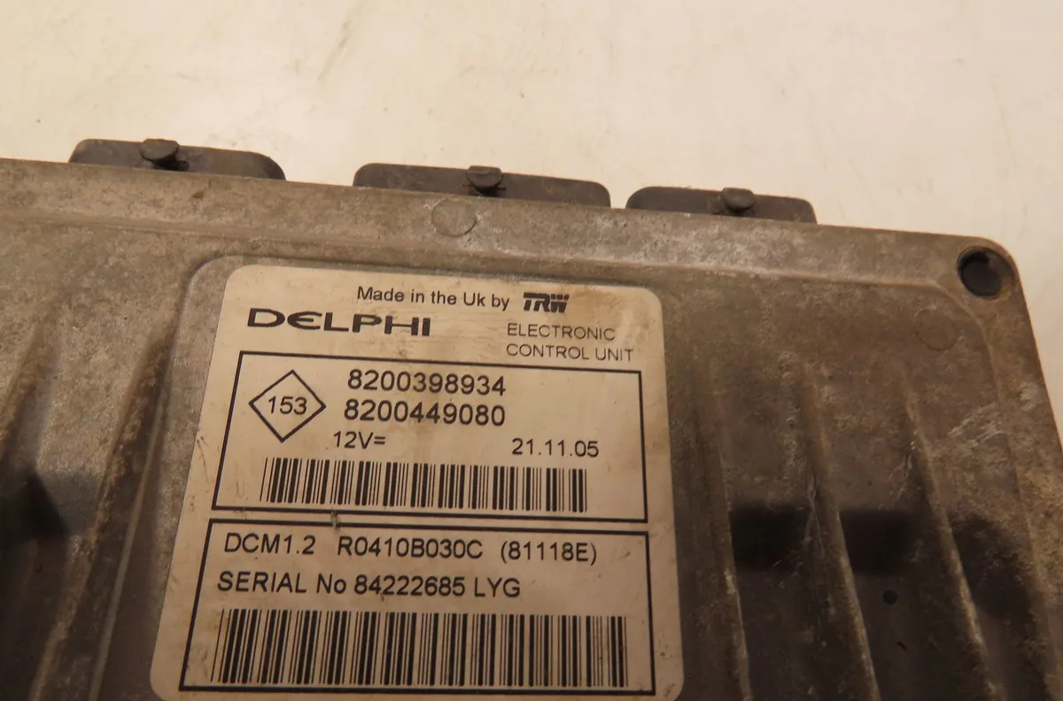 Calculateur moteur Renault MODUS - GRAND MODUS (F-JP0_) 1.5 dci (fp0e, jp0e) (2004) occasion