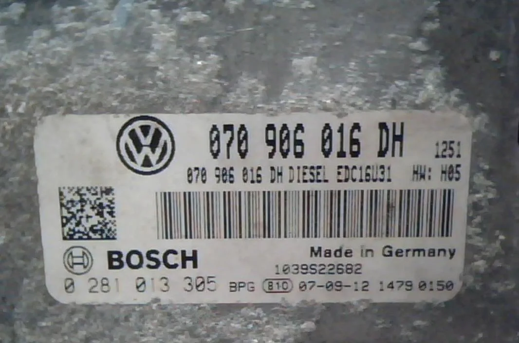 Calculateur moteur VOLKSWAGEN TOUAREG 1 TOUAREG 1 PHASE 2 occasion
