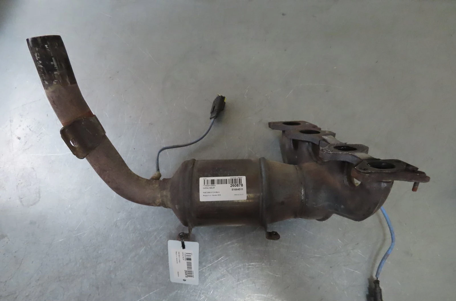 Catalyseur Fiat 500 (312_) 1.2 (312axa1a) (2007) 3 portes occasion