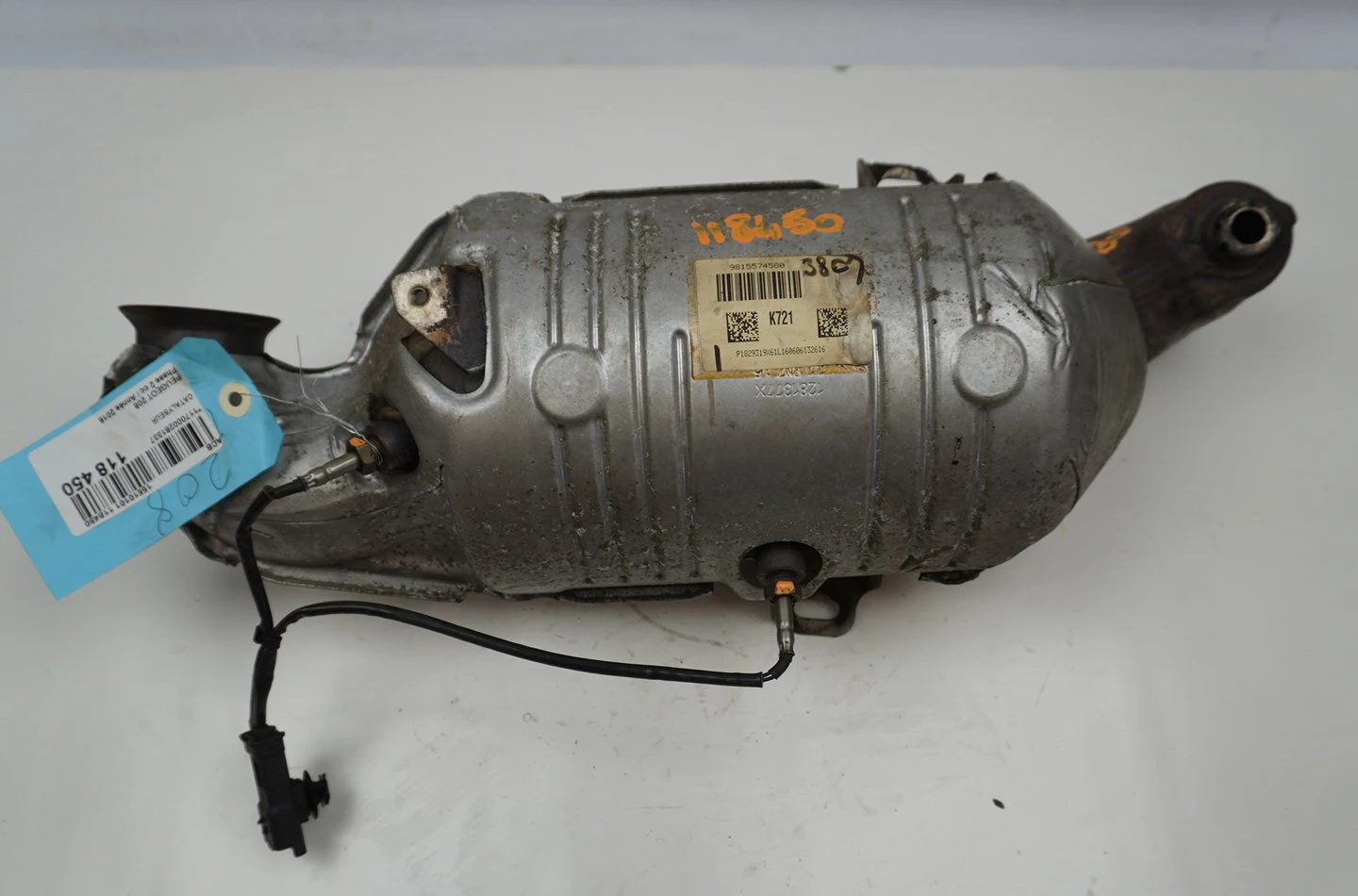 Catalyseur Peugeot 208 I (CA_, CC_) 1.6 bluehdi 100 (2015) 5 portes occasion