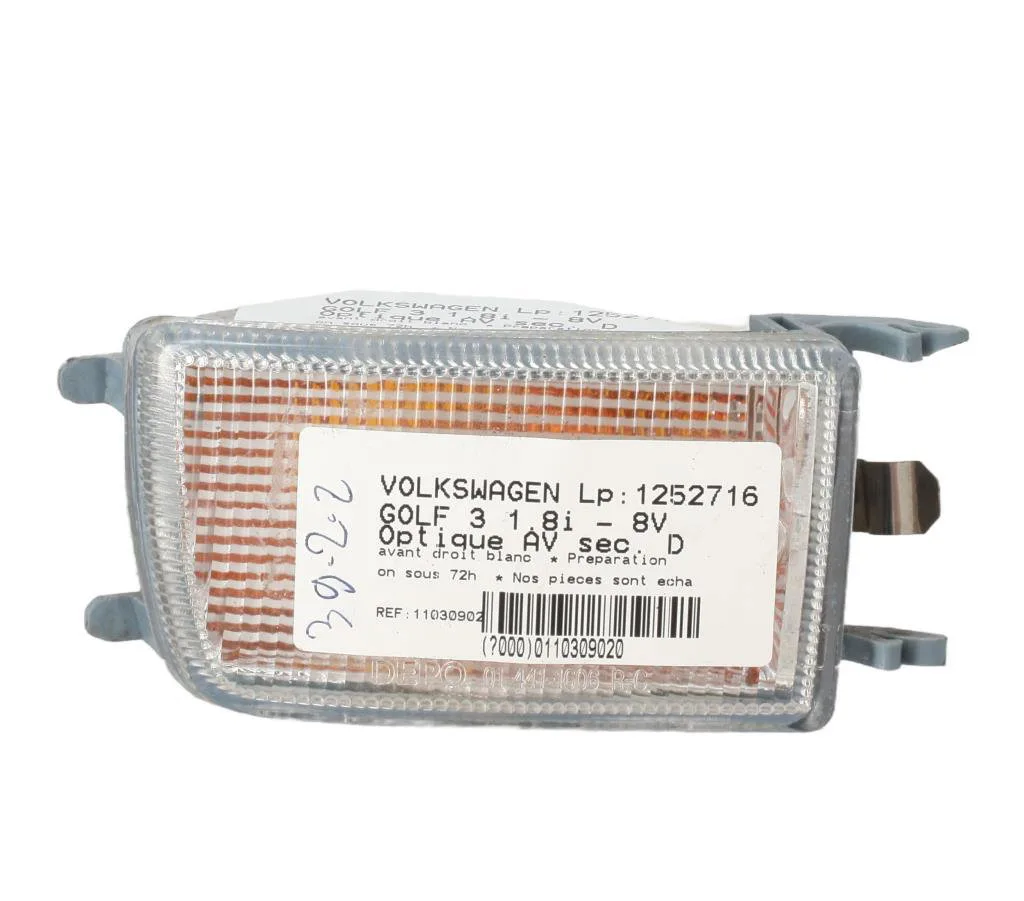 Clignotant droit Volkswagen GOLF III (1H1) 1.8 (1991-1997) 5 portes occasion