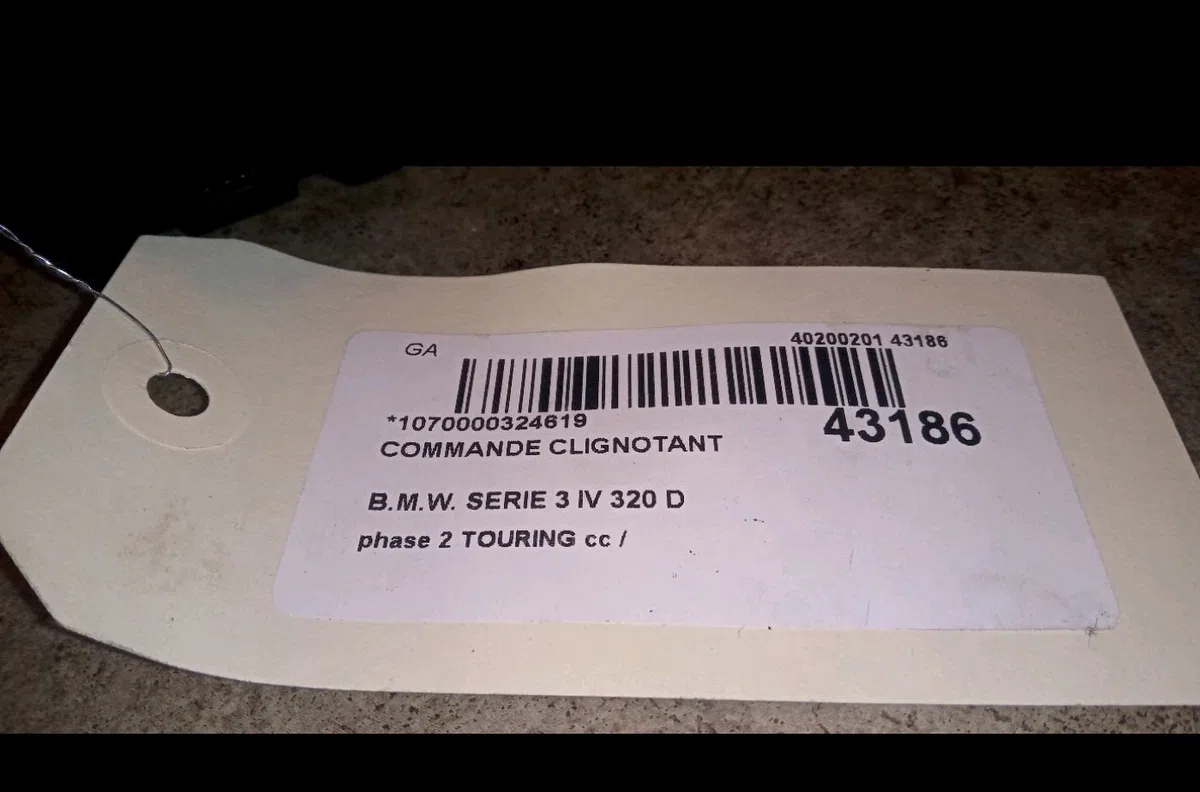 Commande clignotant Bmw 3 Touring (E46) 320 d (2000-2001) occasion