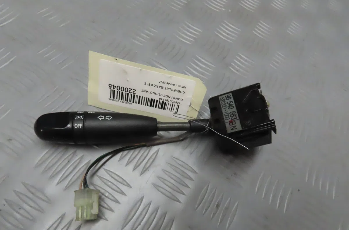 Commande clignotant CHEVROLET MATIZ 2007 occasion