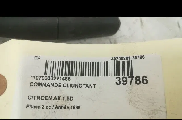 Commande clignotant Citroen AX (ZA-_) 15 d (1994-1997) occasion