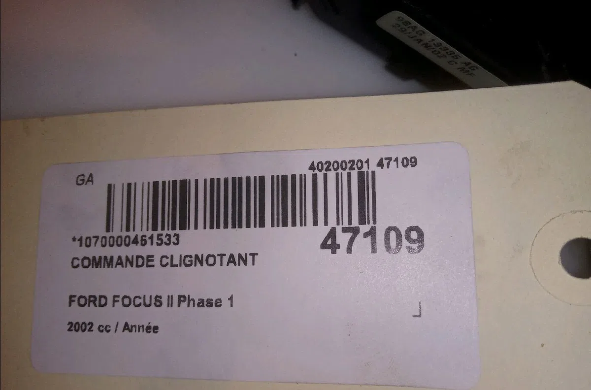 Commande clignotant Ford FOCUS I (DAW, DBW) 1.8 16v (1998-2004) occasion