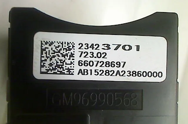 Commande clignotant Opel MOKKA - MOKKA X (J13) 1.4 (_76) (2013) occasion