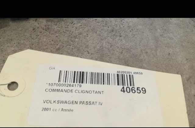 Commande clignotant Volkswagen PASSAT B5.5 (3B3) 1.9 tdi (2000-2005) occasion — photo 3
