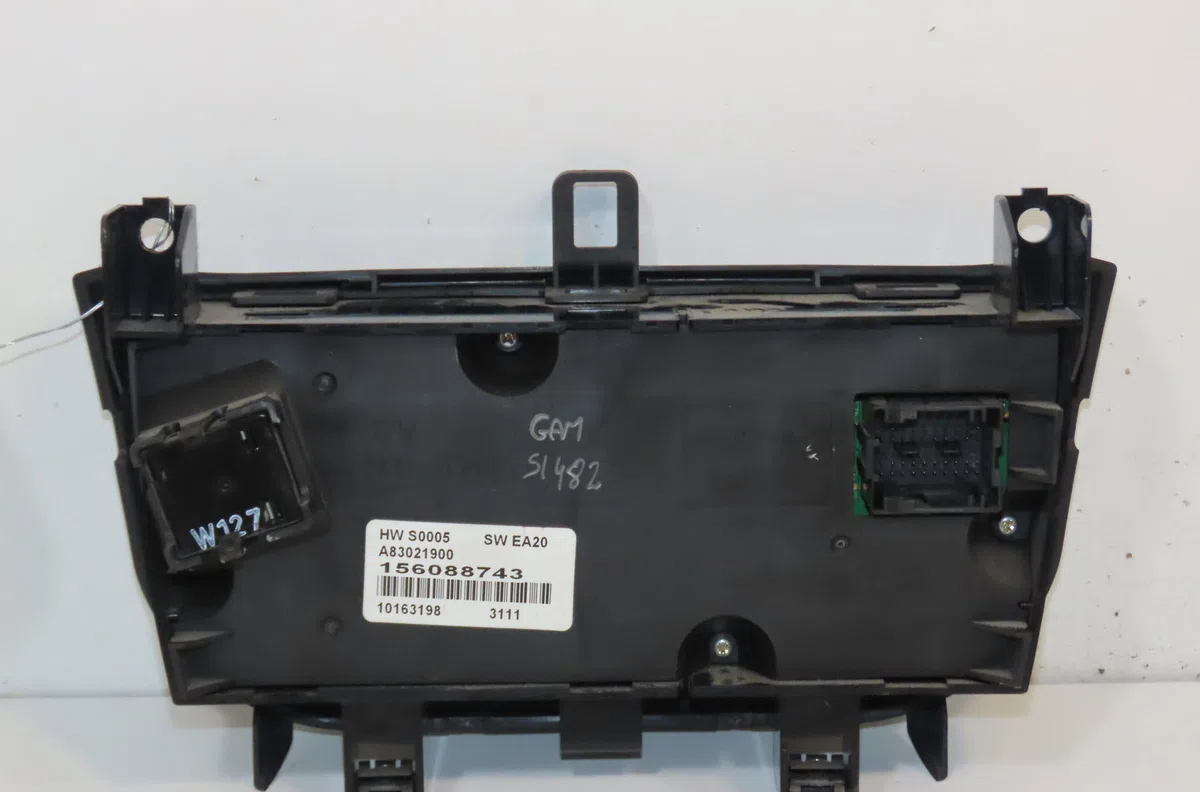 Commande de chauffage Alfa romeo MITO (955_) 1.4 multiair (955axl1b) (2009-2013) occasion