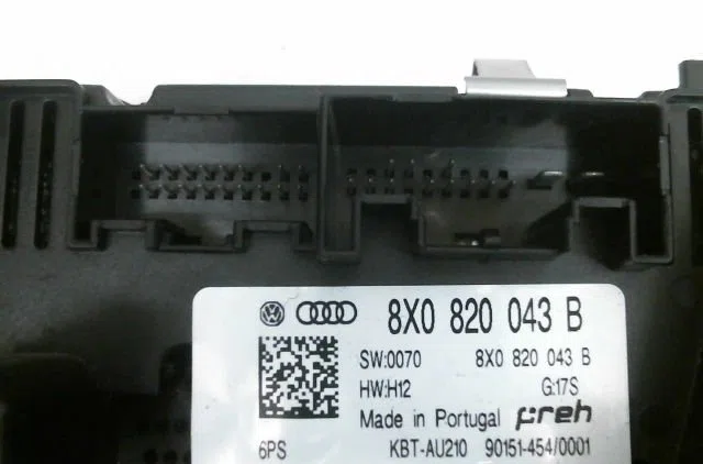 Commande de chauffage AUDI A1 occasion