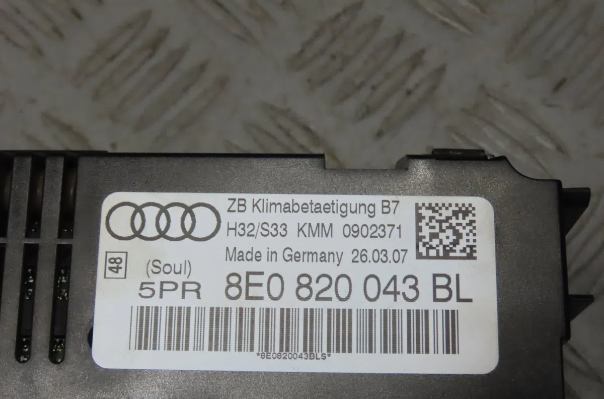 Commande de chauffage AUDI A4 2007 occasion
