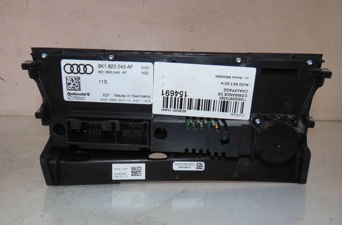 Commande de chauffage Audi A5 Sportback (8TA) 2.0 tdi (2011-2017) occasion