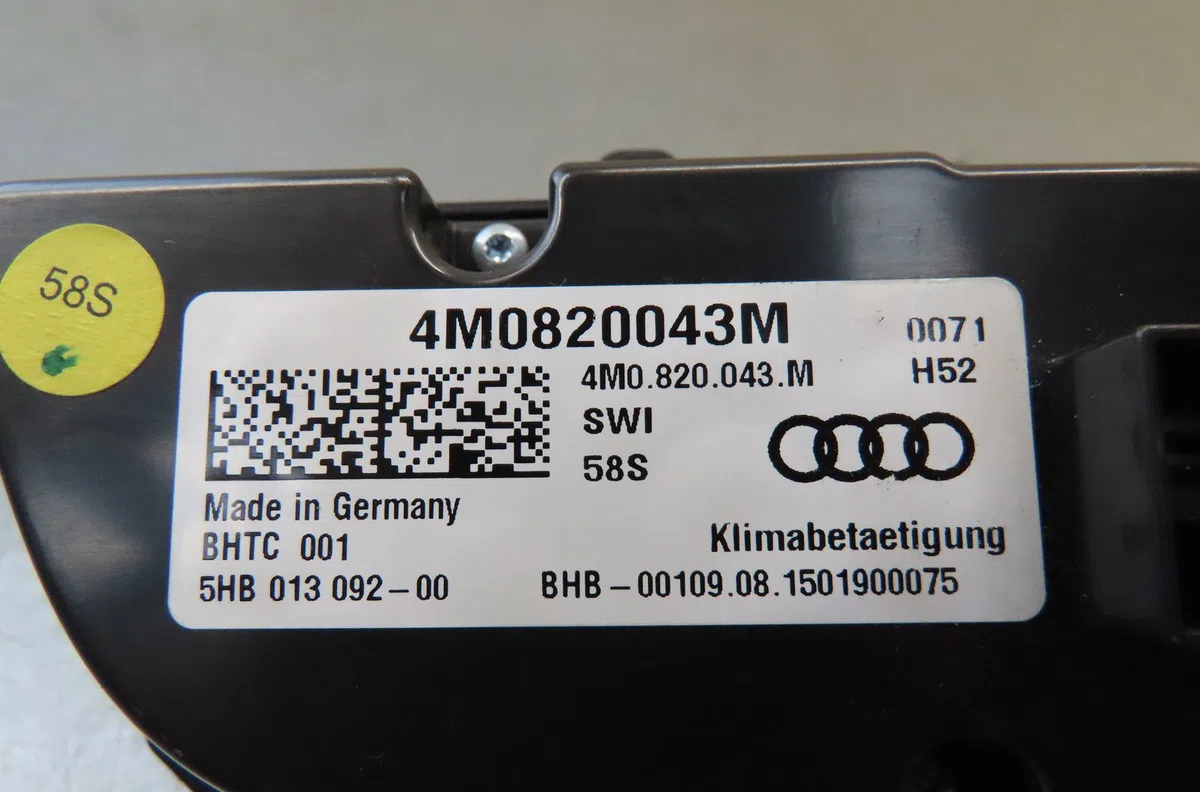 Commande de chauffage AUDI Q7 occasion