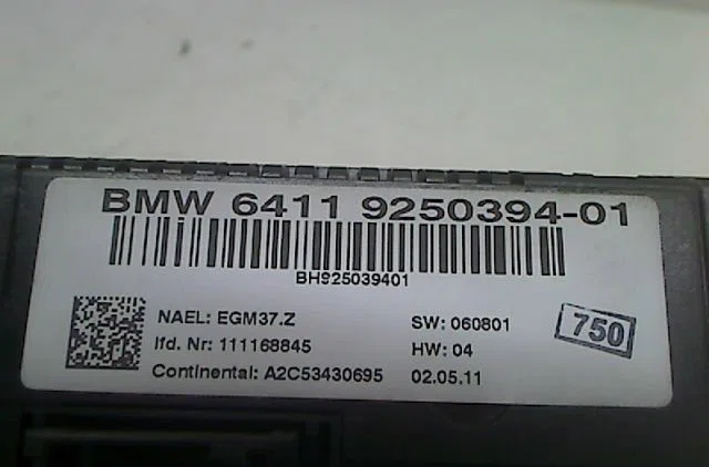 Commande de chauffage Bmw 1 (E87) 118 d (2004-2007) 5 portes occasion
