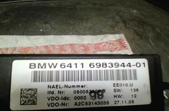 Commande de chauffage Bmw 1 (E87) 118 d (2004-2007) occasion