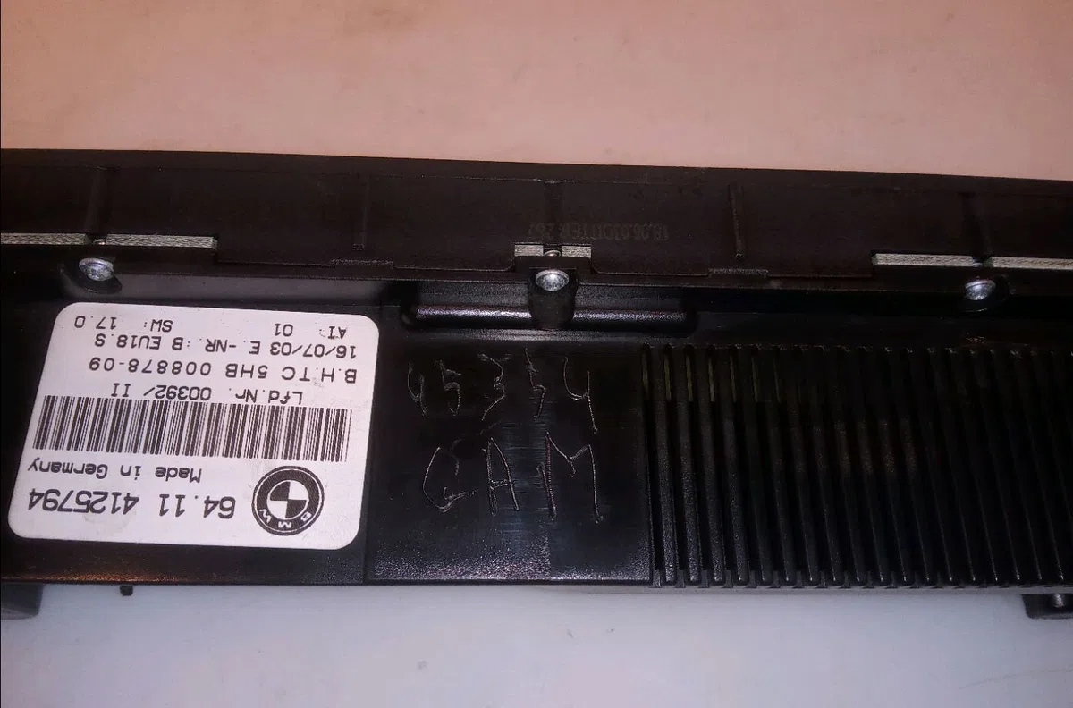 Commande de chauffage Bmw 3 Compact (E46) 320 td (2001-2005) occasion