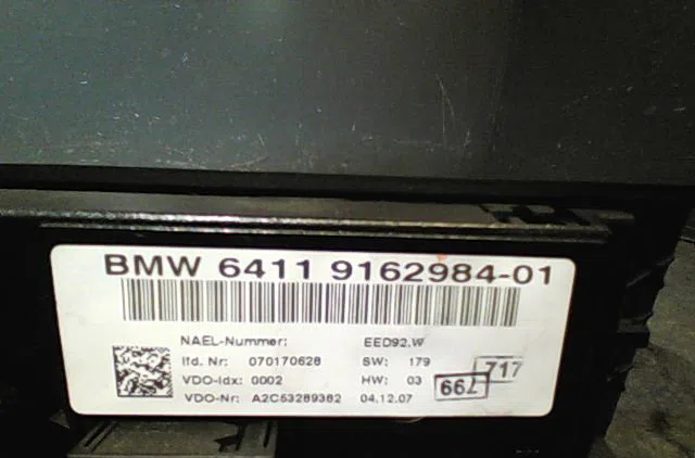 Commande de chauffage Bmw 3 Coupé (E92) 320 d (2006-2010) occasion