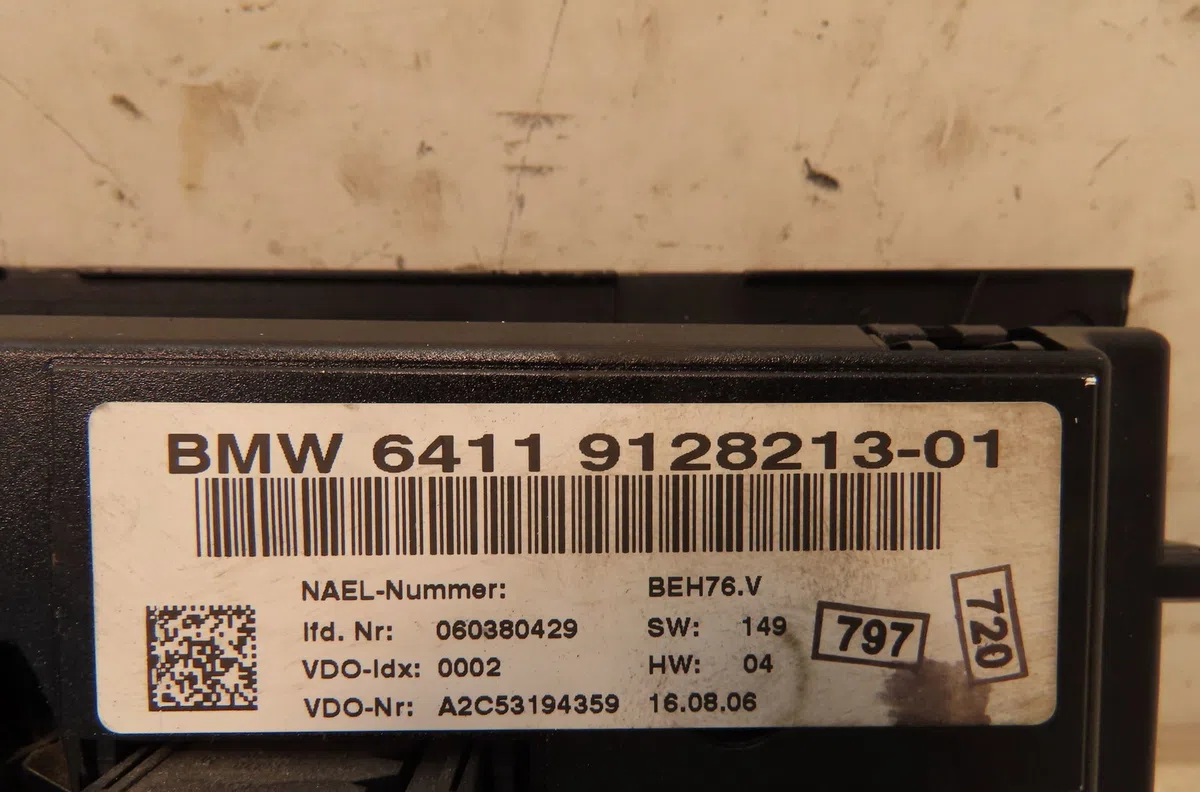 Commande de chauffage Bmw 3 Coupé (E92) 325 i (2006-2010) occasion