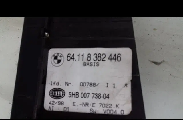 Commande de chauffage Bmw 3 (E46) 318 i (1997-2001) occasion