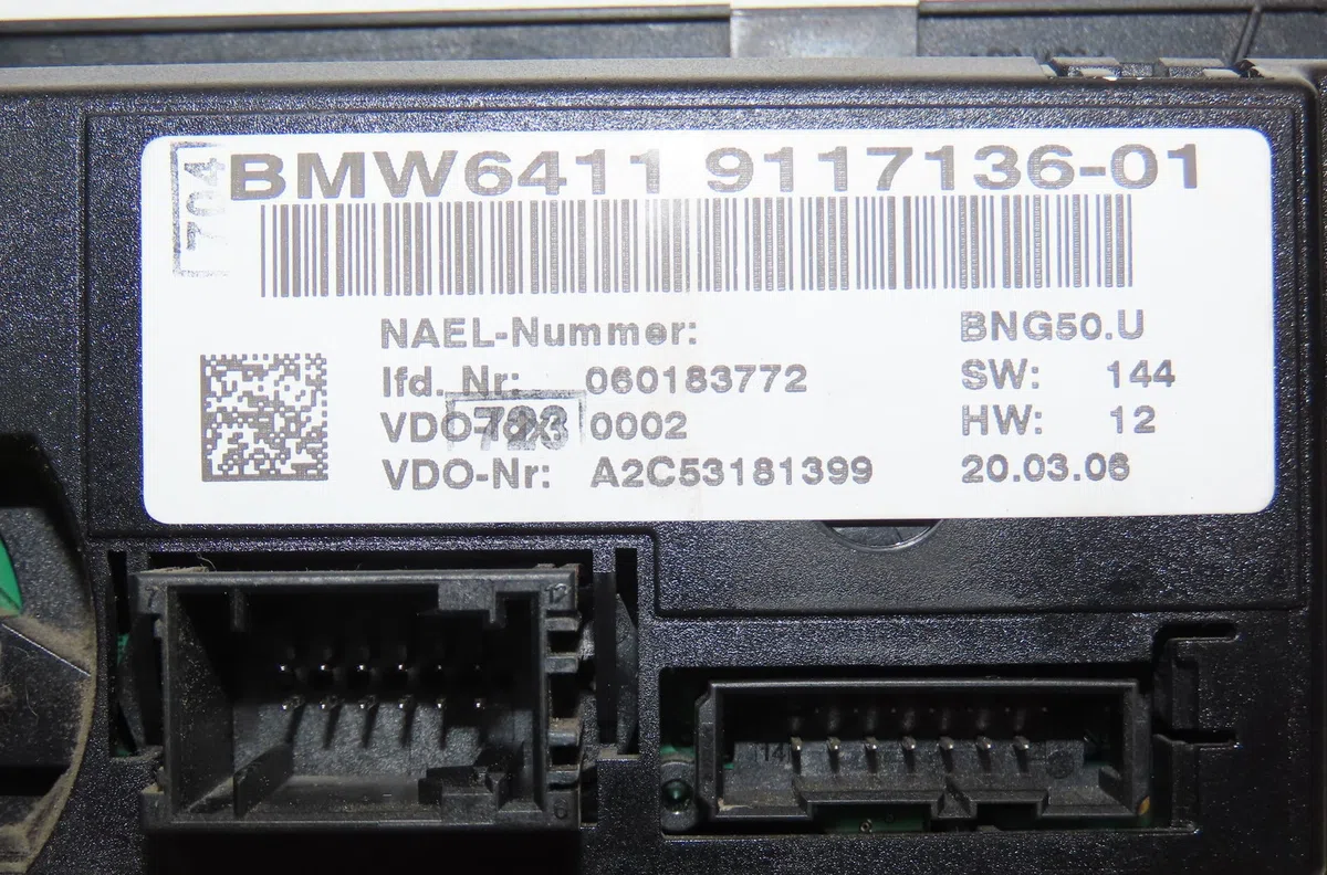 Commande de chauffage Bmw 3 (E90) 318 d (2007-2011) occasion