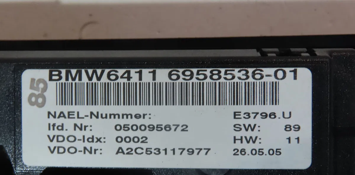 Commande de chauffage Bmw 3 (E90) 320 d (2004-2011) occasion