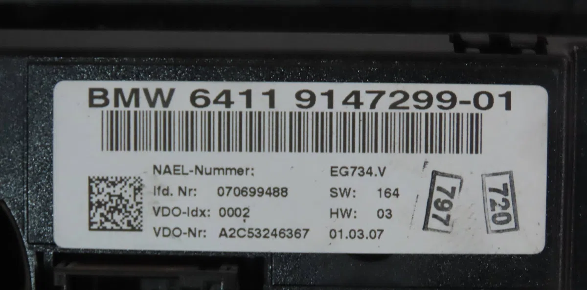 Commande de chauffage Bmw 3 (E90) 325 xi (2005-2008) occasion