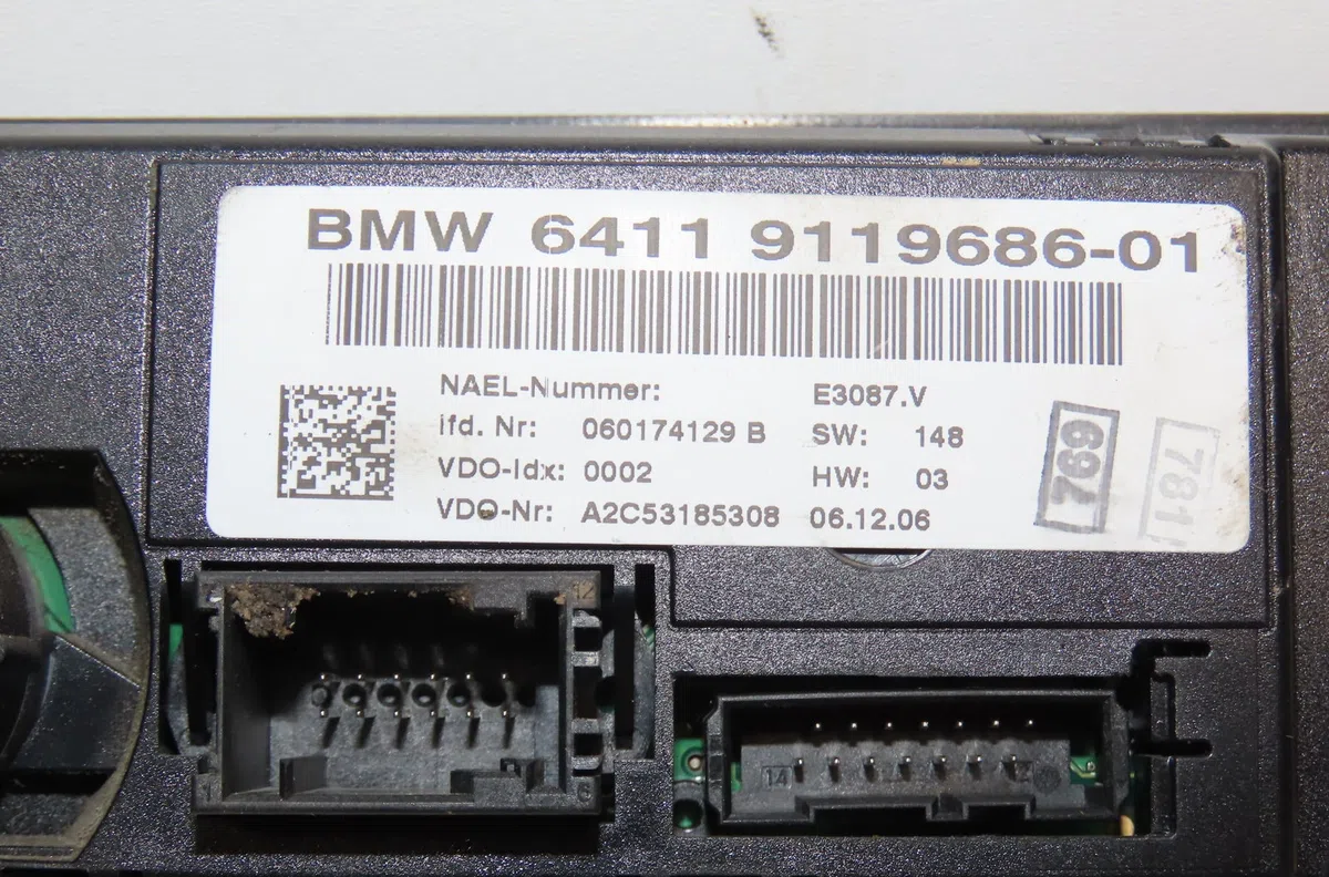 Commande de chauffage Bmw 3 (E90) 335 d (2006-2011) occasion