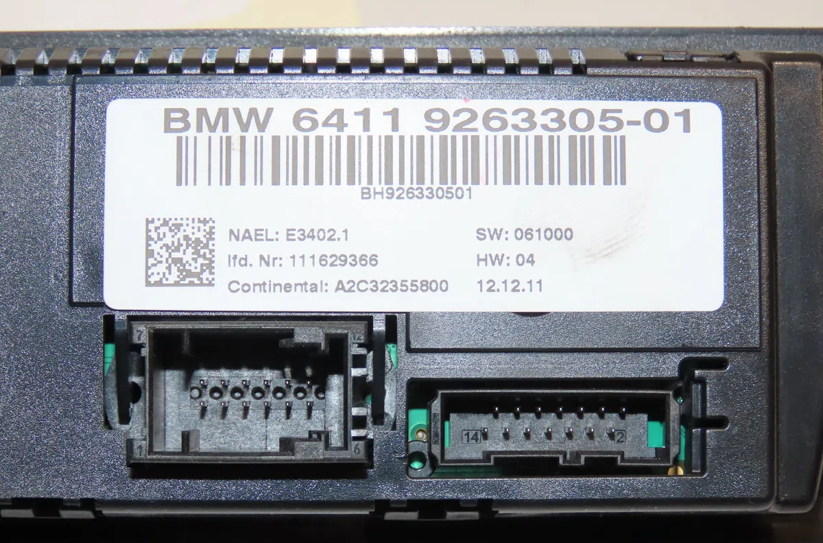 Commande de chauffage Bmw 3 (F30, F80) 335 i (2011-2015) occasion