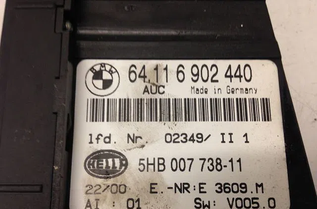 Commande de chauffage Bmw 3 Touring (E46) 320 d (2000-2001) occasion