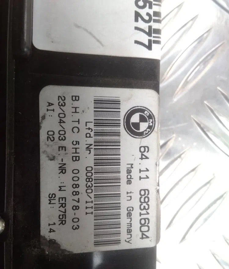 Commande de chauffage BMW SERIE 3 2003 occasion