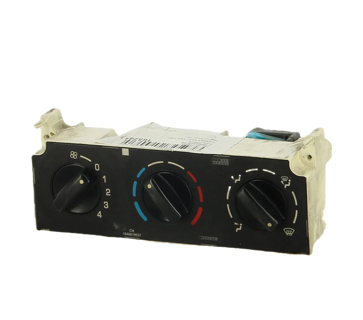 Commande de chauffage Citroen BERLINGO - BERLINGO FIRST Camionnette-Monospace (M_) 1.9 d 70 (mbwjz, mcwjz) (1999-2011) o