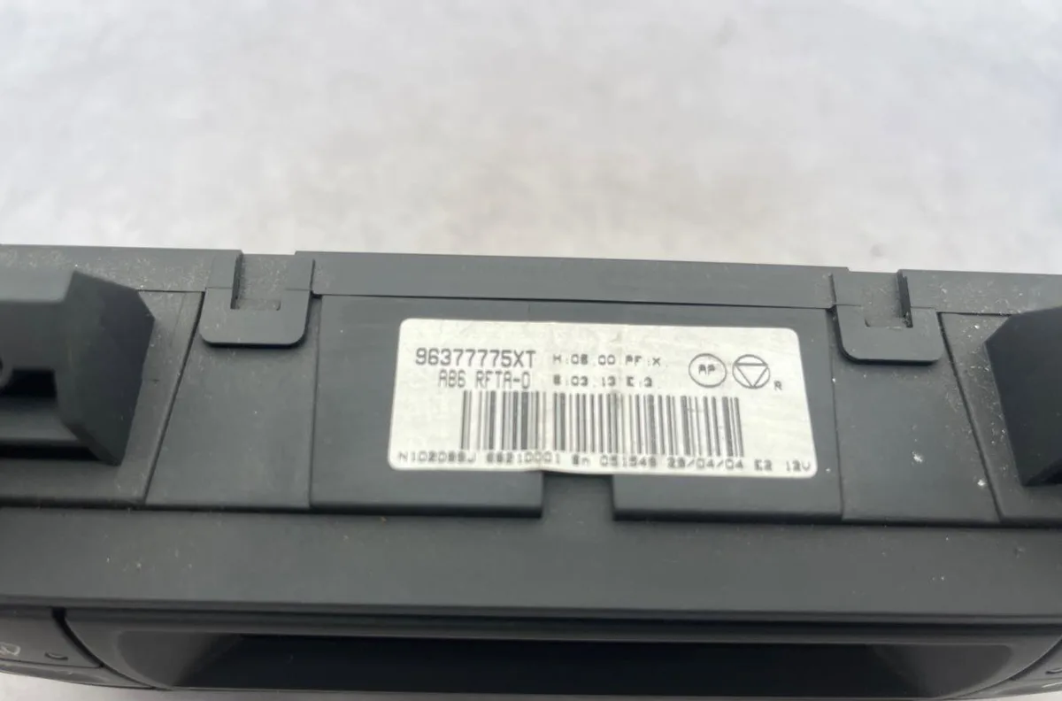 Commande de chauffage CITROEN C2 PHASE 1 occasion