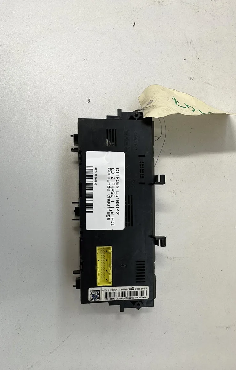 Commande de chauffage Citroen C3 II (SC_) 1.6 hdi (2009-2016) 5 portes occasion