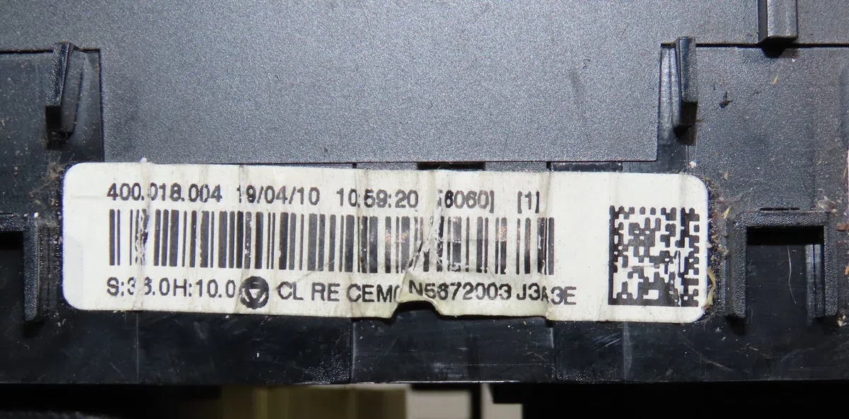 Commande de chauffage Citroën C3 II (SC_) 1.6 hdi (2009-2016) 5 portes occasion