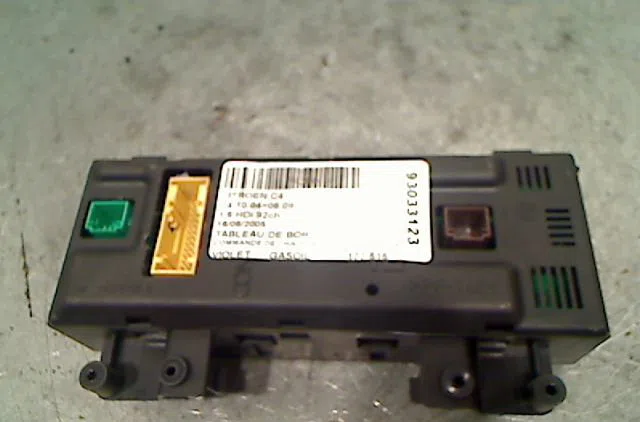 Commande de chauffage CITROEN C4 2005 occasion