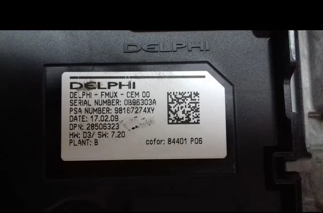 Commande de chauffage Citroën C4 PICASSO II 1.2 thp 130 (2014) occasion