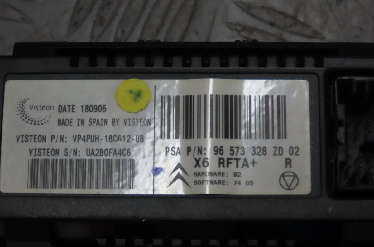 Commande de chauffage CITROEN C6 occasion